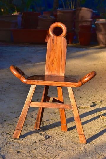 Vintage Wooden Chair for Kids Antique Durable Handmade Home Decor Gift