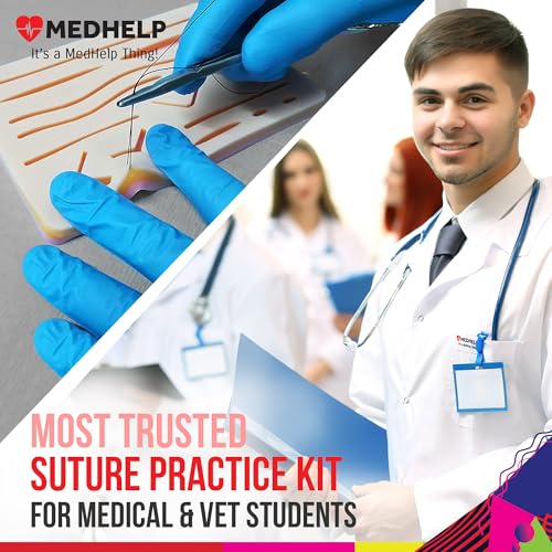 Medhelp B108-MH67-SPK2 50 Pcs Practice Suture Kit For Medical Students thumb #5