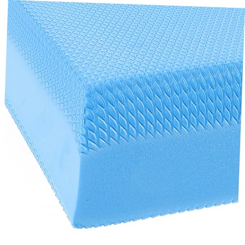 Tapis d'équilibre gym yoga bleu coussin stabilité TPE - 5