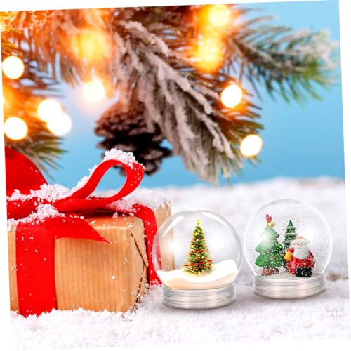 Bolas plásticas de 150ml para decoraciones navideñas y diseño del hogar 5