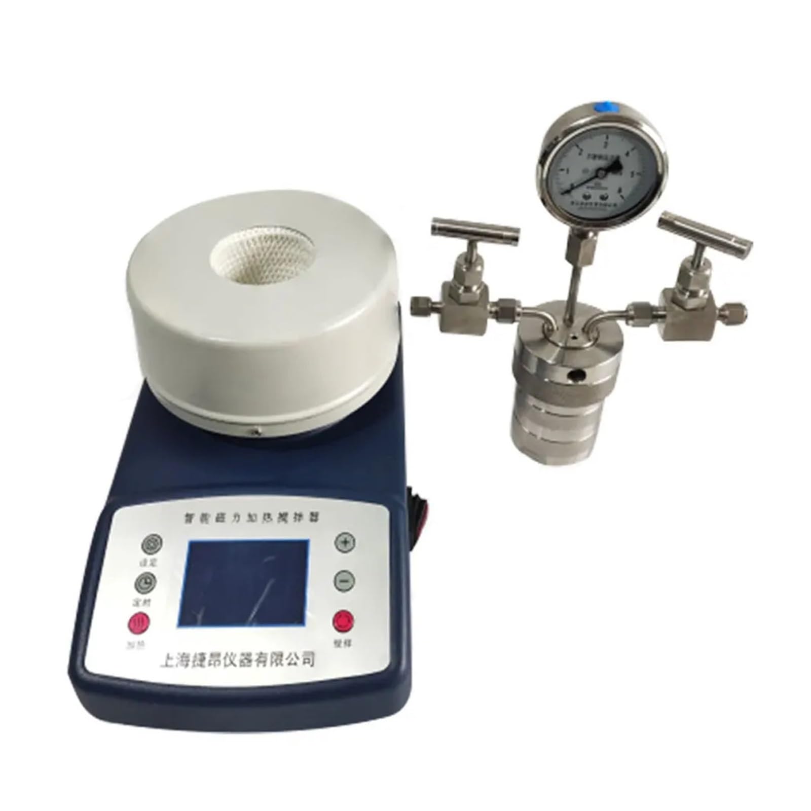Reaktor autoklawowy hydrotermalny Reaktor wysokotemperaturowy i wysokociśnieniowy z mieszaniem magnetycznym, synteza hydrotermalna, przeciwwybuchowe urządzenie wyświetlające ciśnienie(100ml)