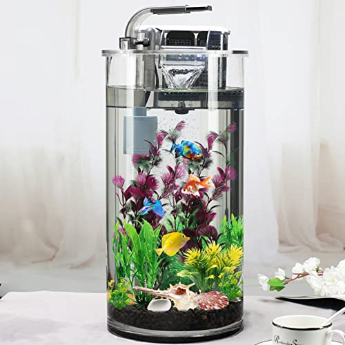 Pietypet Aquarium Decorations Plants, 16Pcs Aquarium Decor Colorful Plants With Natural Shells, Fish Tank Accessories, Fish Tank Plant Plastic Decoration For Aquariums #TOP5
