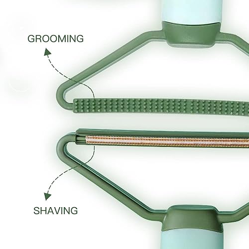 Miniatura 3 de Fodyne Removedor de pelo de doble cara, removedor de pelusa, reutilizable, limpiador de alfombras para mascotas, pelusas para pelo de mascotas,