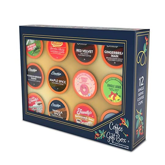 
                            Two Rivers Coffee Gift Box, Coffee Variety, Compatible with 2.0 Keurig K Cup Brewers, Coffee Variety Gift Box, 12 Count
                        
