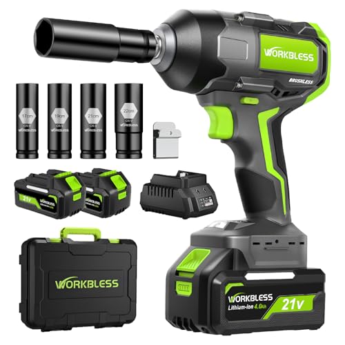 WorkBless 885ft-Lbs Impact Wrench