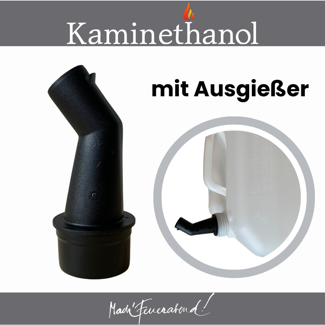 30 L Bioethanol 100% Ethanol 30 Liter Bio Alkohol für Kamin mit Ausgießer in 10 L Kanister
