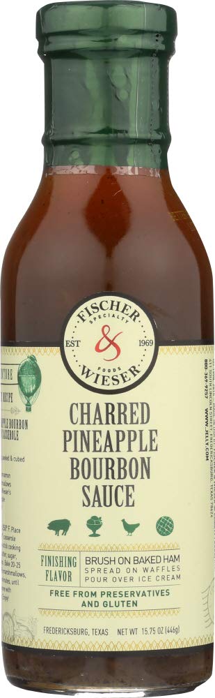 Fischer & Wieser Charred Pineapple Bourbon Sauce, 15.75 oz