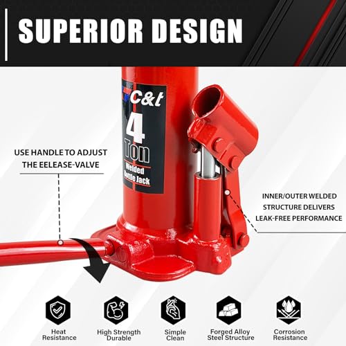 Gato Hidráulico Y Patín, Tools para que sirve un gato hidraulico Marca C&T (3)