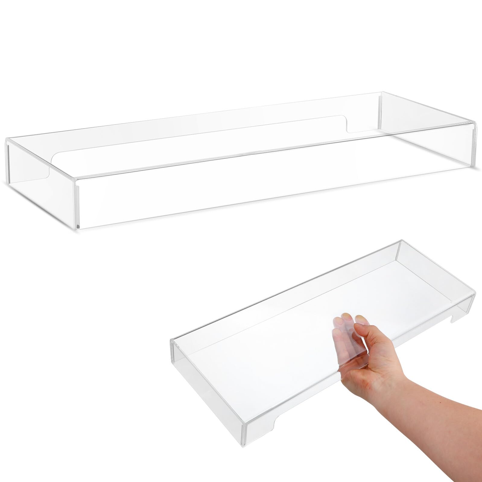 Funda desmontable para teclado transparente y resistente de 87-104 teclas 8