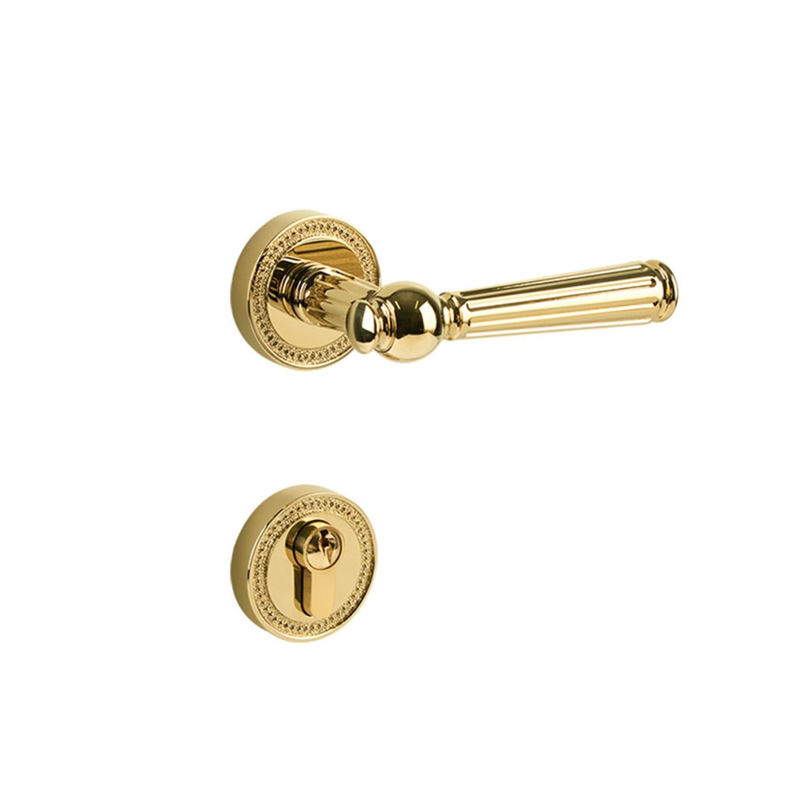 Serrure poignée de porte intérieure en bois pour suite parentale
