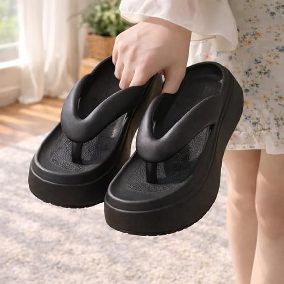 Image of Stylish Extra Soft EVA Cushion Comfort Sliders Slipper For Women | Comfortable & Light Weight | Waterproof & Everyday Use Slip-On For Women's and Girl's