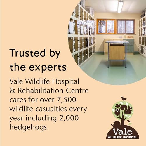 Vale’s™ Hedgehog Food – specially developed – used daily at Vale Wildlife Hospital – meaty, crunchy biscuits, high in fibre – suitable and nutritious – ideal addition to their natural diet (1.5kg) - Image 5
