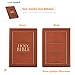KJV Holy Bible, Thinline Large Print, Tan Faux Leather w/Thumb Index and Ribbon Marker, Red Letter, King James Version