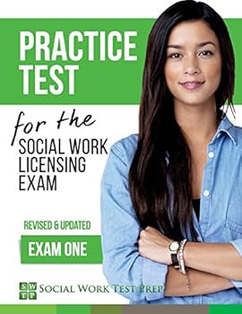 Paperback Practice Test for the Social Work Licensing Exam: Exam One (Revised & Updated) Book