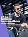 immagine 4Mpow Cuffie Cancellazione Rumore Attiva,Cuffie Bluetooth 5.0,Cuffie Wireless Ricarica Rapida, Autonomia 30 Ore,Pieghevole Cuffie Over Ear Suono Hi-Fi CVC 8.0,Cuffie Noise Cancelling Per Cellullari/PC