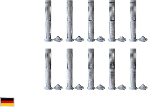 Isolbau Siebhülsen - Ankerhülse 12 x 80 mm für Ankerstangen und Bolzen M6-M8, zum Füllen mit Verbundmörtel - 10 Stück