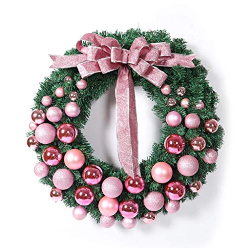 Couronne de Noël en rotin FLXHSA décoration murale de qualité