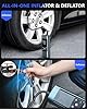 Neakhmer Mini Compresor De Batería Bomba De Aire: Bomba De Aire Eléctrica De 150 PSI, Con Función De Desinflado, Bomba Portátil Para Coche, Moto, Bicicleta #3