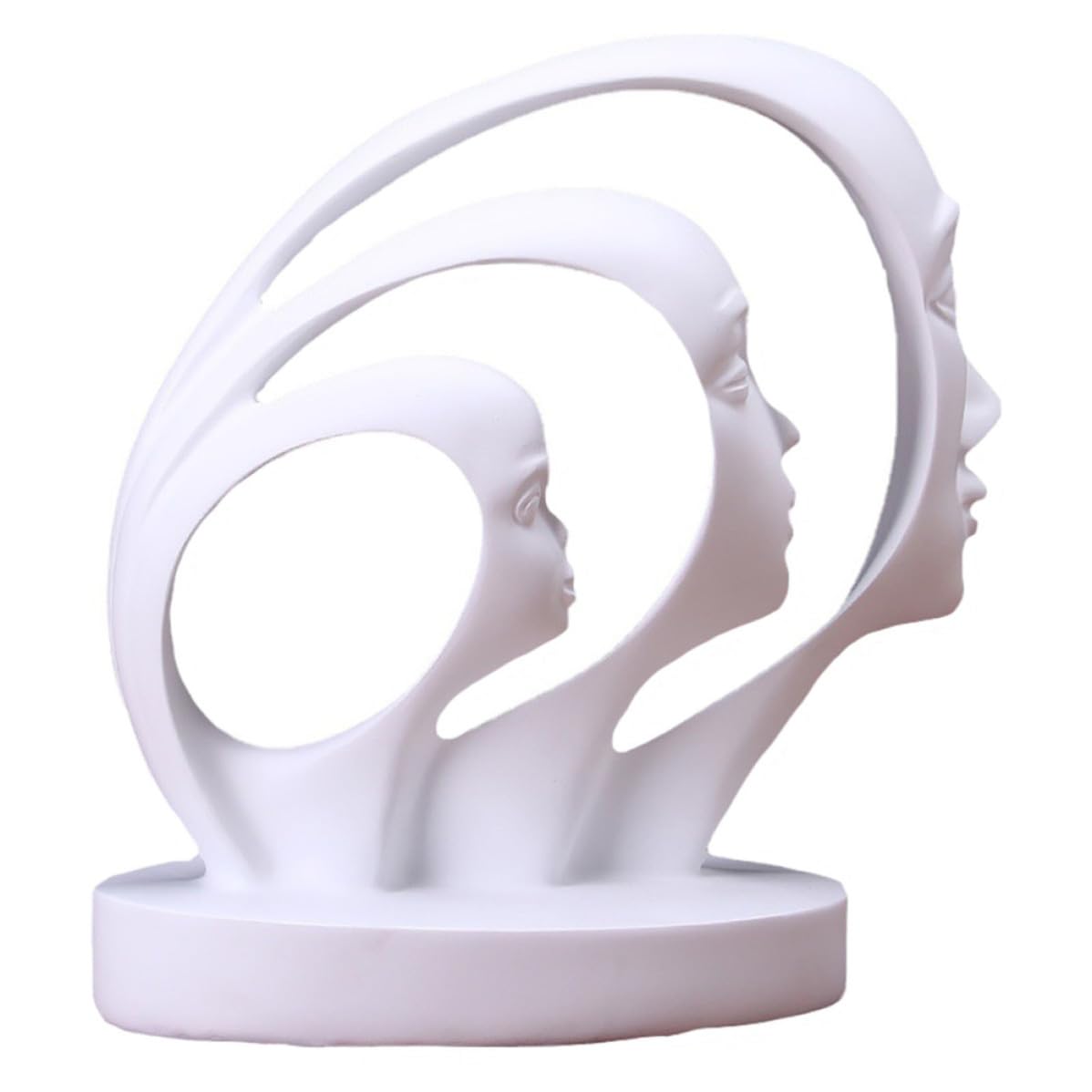 Anneome Escultura de Resina para Escritorio, Adorno Creativo Elegante