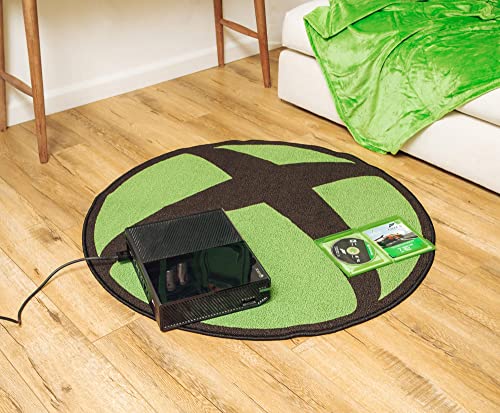 Tapete decorativo Ukonic Xbox logo 39 pulgadas redondo miniatura 6