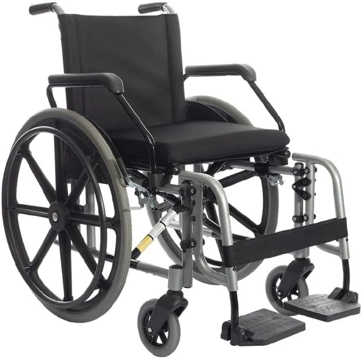 Cadeira De Rodas Taipu J2 Prata - Jaguaribe