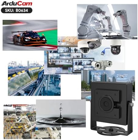 Arducam VGA Global Shutter USB Camera Module, 800 FPS@QQVGA High Speed Camera, Monochrome UVC Webcam for Windows, Linux OS — view 4