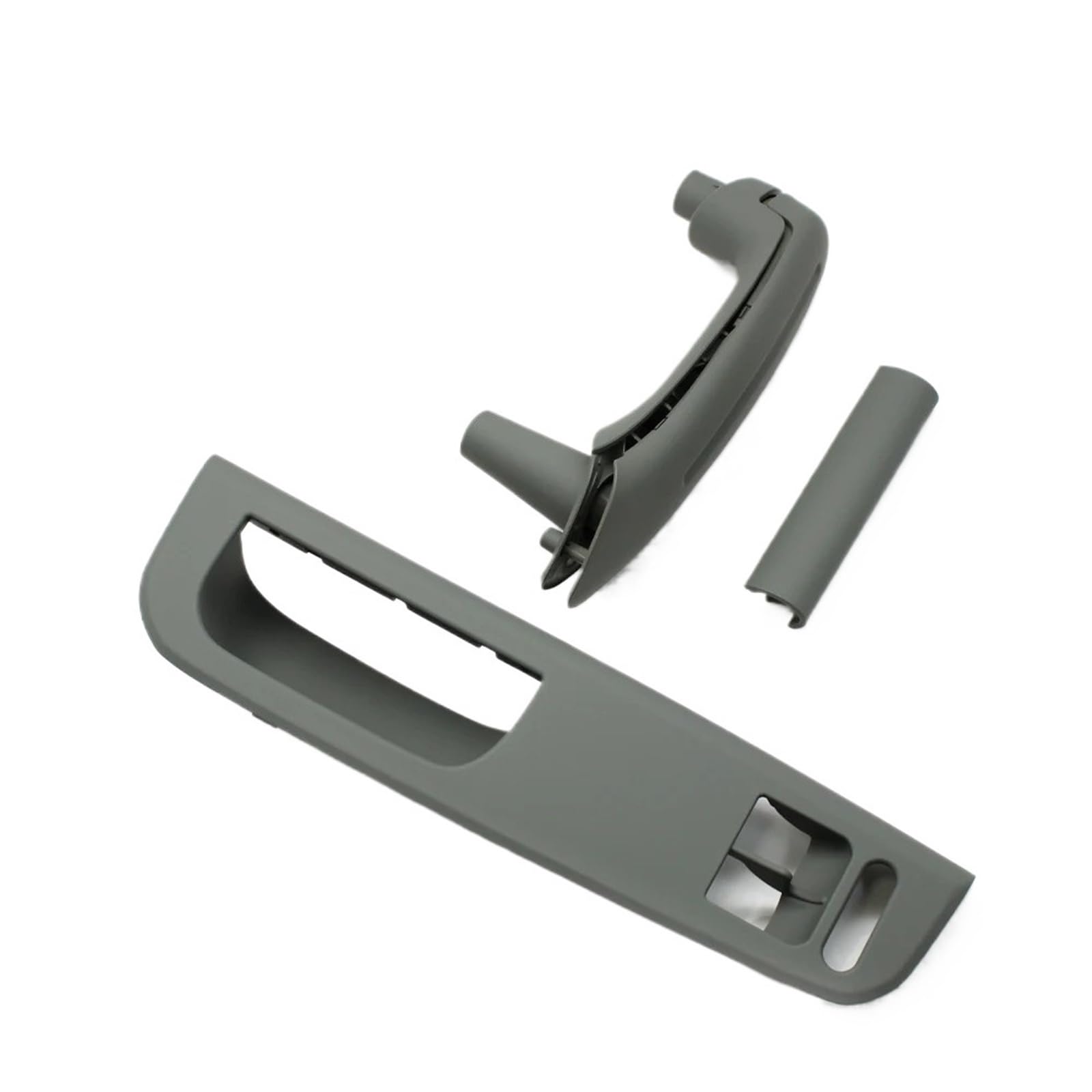 JYUTDW for Golf MK4 1999-2004 Car Interior Handle Inner Door Armrest Panel Pull Inner Door Handle Car(RHD-Gray)