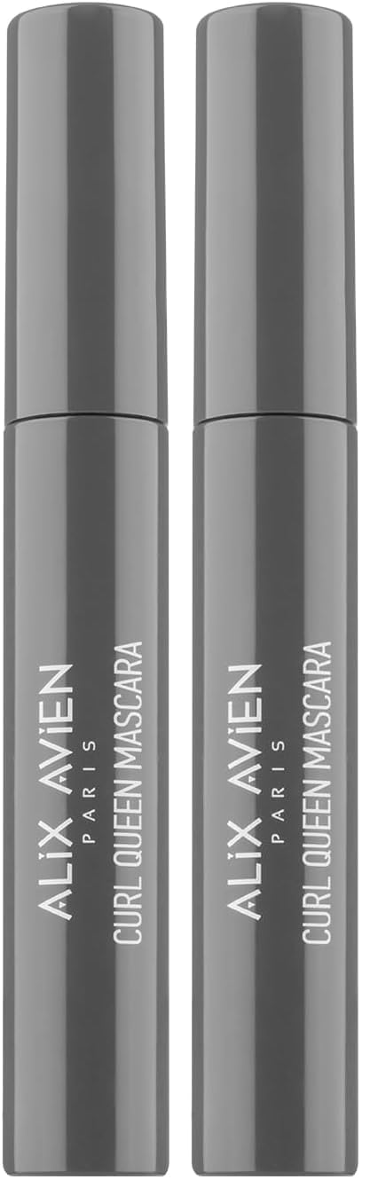 ALIX AVIEN Uzunluk Verici Ve Besleyici Siyah Maskara Curl Queen Mascara (2 paketi)