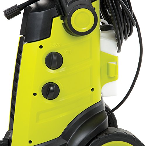 Sun Joe SPX3001 2030 PSI 1.76 GPM 14.5 AMP Electric Pressure Washer with Hose Reel, Green