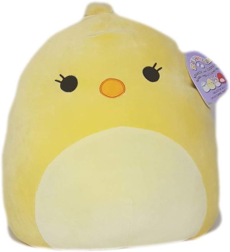 SQUASHMALLOW Kellytoy Squishmallow 16" AMY CHICK Super Soft Plush Toy Pillow Pet Pal Buddy EASTER 2019