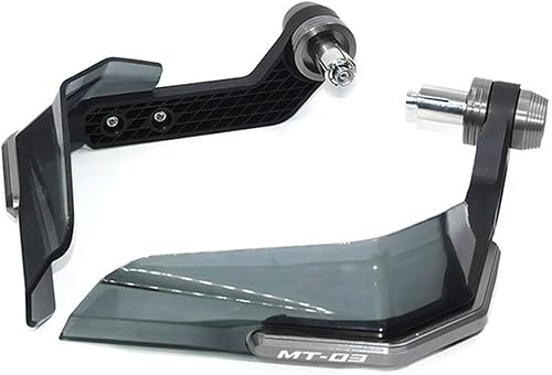 for Yamaha MT-03 MT03 MT 03 Motorcycle Hand Guard Handguard Shield Windproof Modification Protective Gear (Color Titanium)
