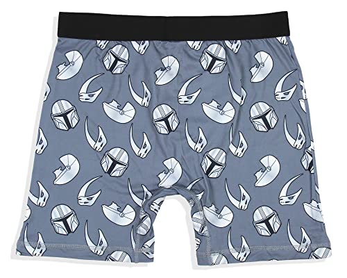 INTIMO Star Wars Mens' The Mandalorian 2 Pack Boxers Underwear Boxer Briefs3