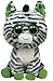TY - TY36922 - Peluche - Beanie Boo's GM - Zigzag le Zèbre - 23 cm