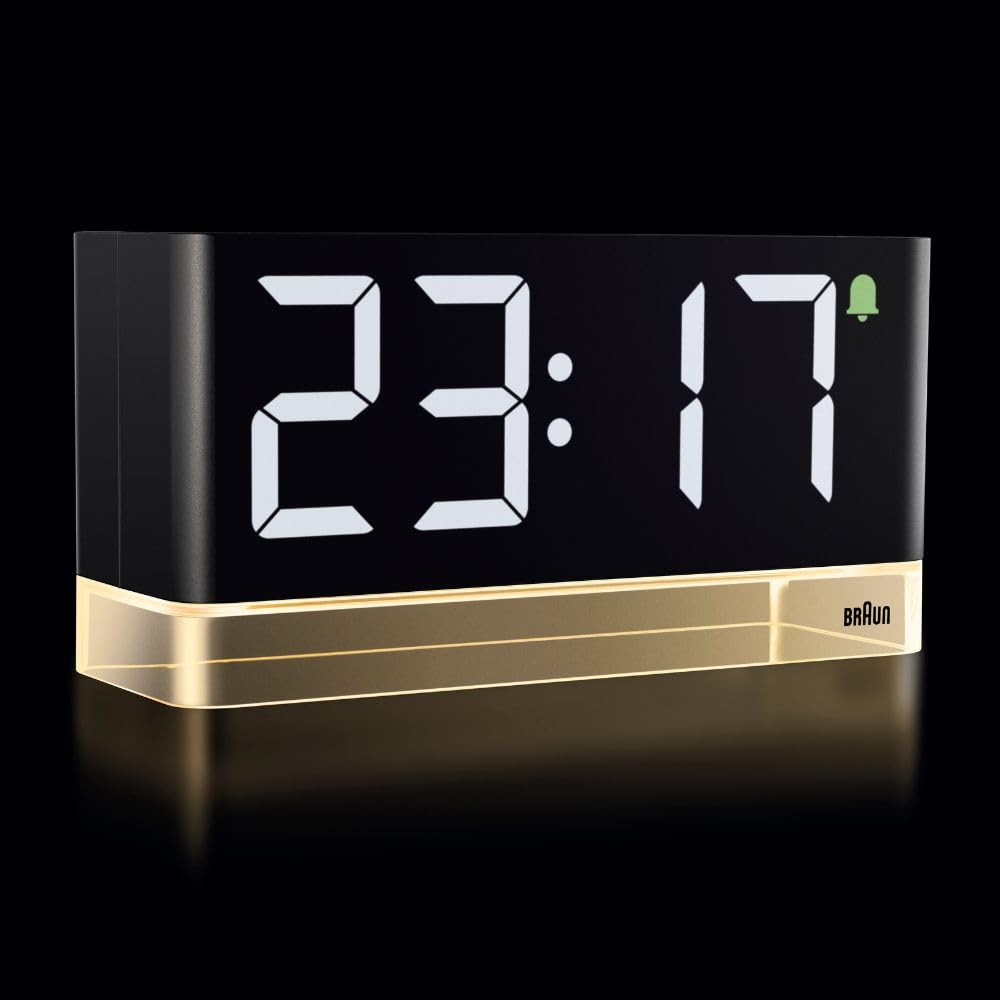 【未使用】ブラウン デジタルアラームクロック LEDライト付き BC27B Amazon.co.jp: 【正規輸入品】BRAUN/ブラウン デジタルアラーム