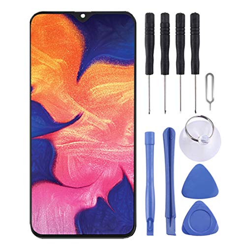Ecran LCD Galaxy A10 pièce de rechange tactile noire pour réparer son téléphone chez soi