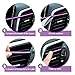20Pcs Car Auto Air Conditioner Vent Outlet Trim Strip, DIY Decoration Chrome PVC Car Interior Moulding Trim Strip Line for All Straight Air Vent Outlet (Purple)