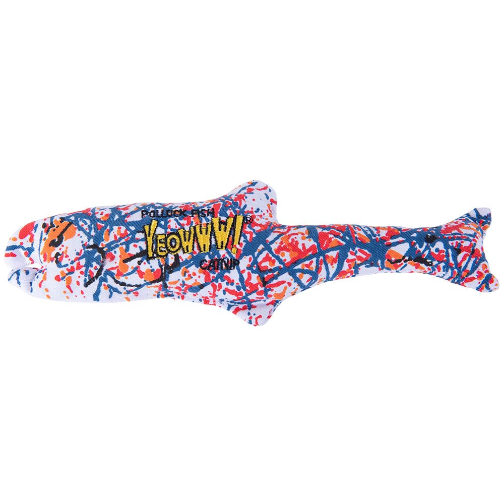 Pollock Fish Cat Toy, for All Breed Sizes