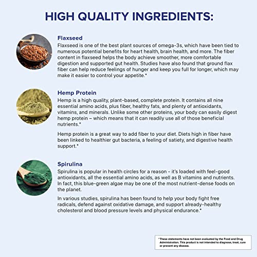 Gundry MD® Pro Plant Complete Shake™ High-Fiber Plant Protein Blend, 20 Servings (Vanilla) - Thumbnail 5