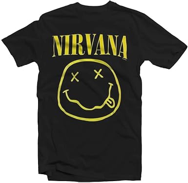 Amazon.com: Nirvana Smiley T-Shirt 