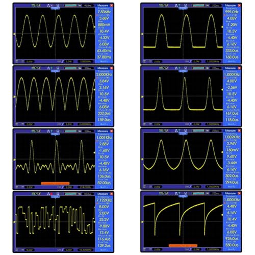 Generador de señal de ondas sinusoidales y cuadradas FG-200 para pruebas 4
