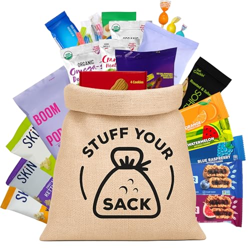 Vegan Snacks Variety Pack – 40 Count Plant-Based Snack Box for Ad...