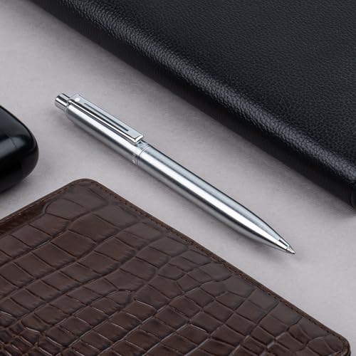Bolígrafo Sheaffer Sentinel cromado para evitar manchas al escribir 6