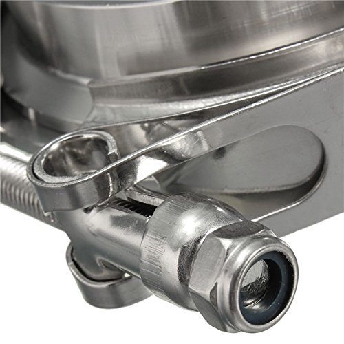 3,5 Pulgadas V-Band Abrazadera con Bridas Turbo Extractor Intercooler Abajo Tubería Inoxidable 89M