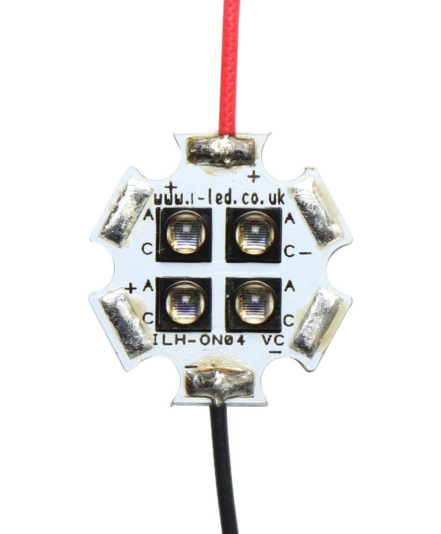 Moduł emitatora podczerwieni, 4 CHIP IR, 940NM, komponenty UV i podczerwień, ilość1 | ILH-IW04-94SL-SC211-WIR200.