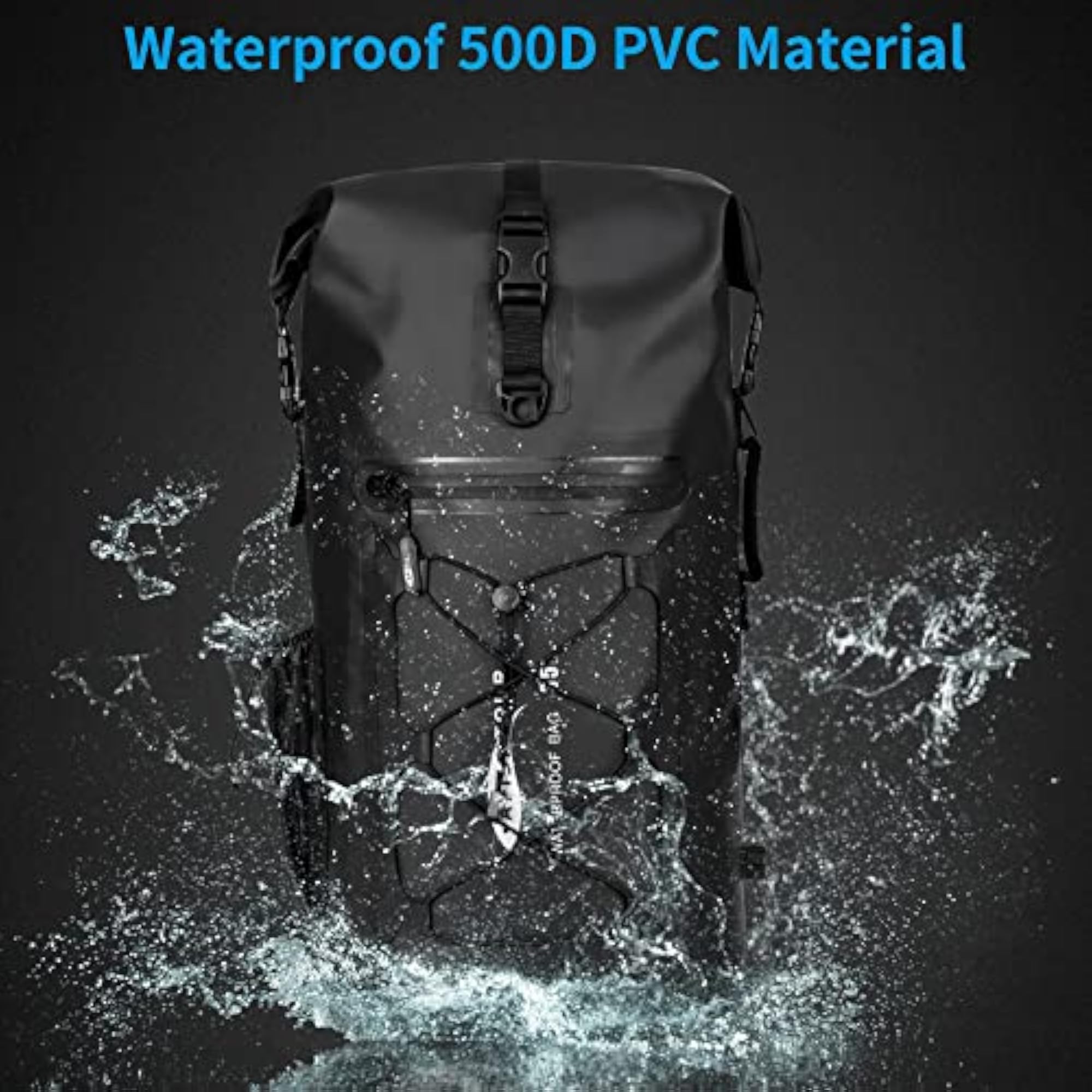 Imported 35L Waterproof Backpack Dry Bag for Outdoor Activities