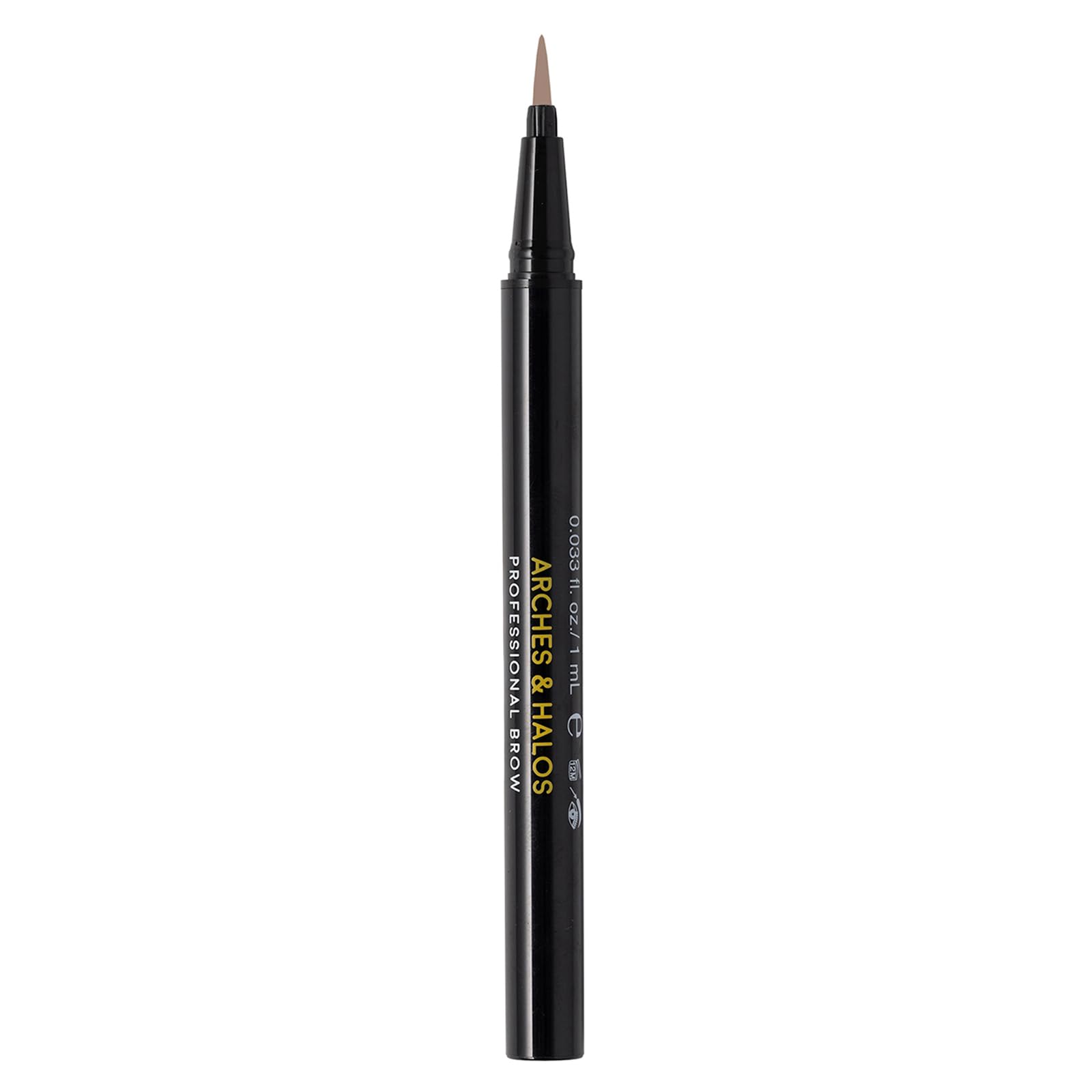 Arches & Halos Bristle Tip Pen - For Full, Bold, More Defined Brows - Long-lasting, Smudge Proof, Pigmented Color - Vegan and Cruelty Free Makeup - Mocha Blonde-image-8