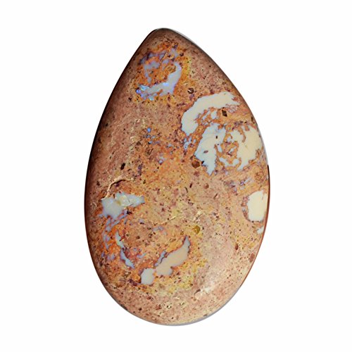 ABC Jewelry Mart Mexican Blue Fire Opal Cabochon