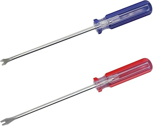 Destornillador de palanca, extractor de uñas en U de 0.118 pulgadas, extractor de uñas en V, barra de palanca, remaches, destornillador, herramienta