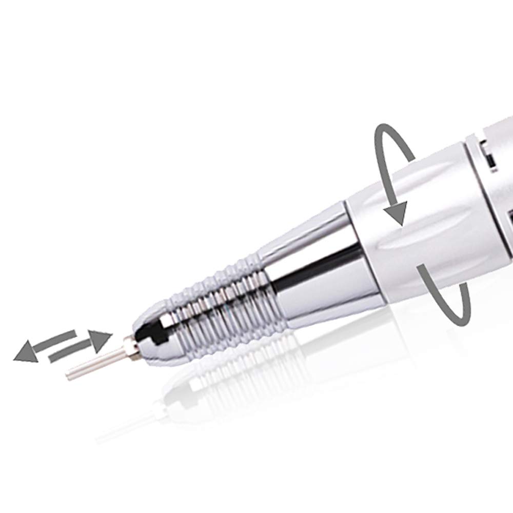 Promed – Nagelfräser The File 525 Rechts- & Linkslauf – Elektrische Nagelfeile stufenlos bis 25000 U/min – Profi Nail Drill für Gel-, Acryl- & Naturnägel – Für Maniküre/Pediküre, Nailart/Nageldesign