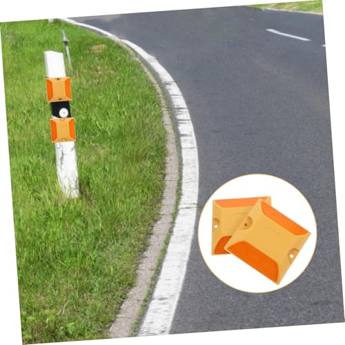 2 unidades de marcadores reflectantes para camino miniatura 2